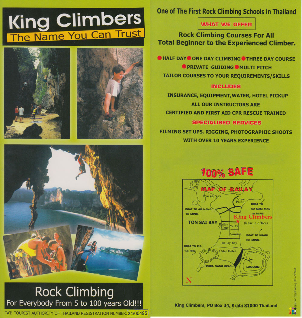 Climbing in Krabi