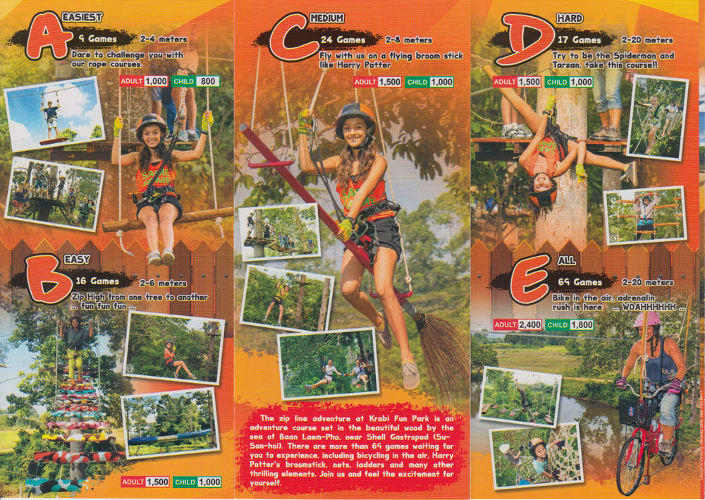 Zip Line in Krabi