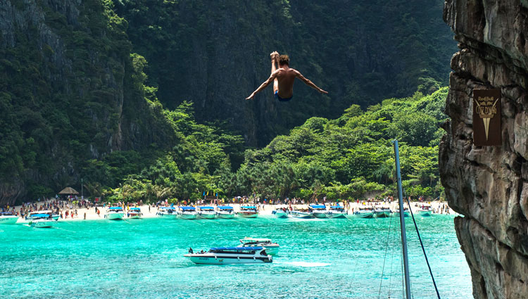 Krabi 2013 Cliff Diving